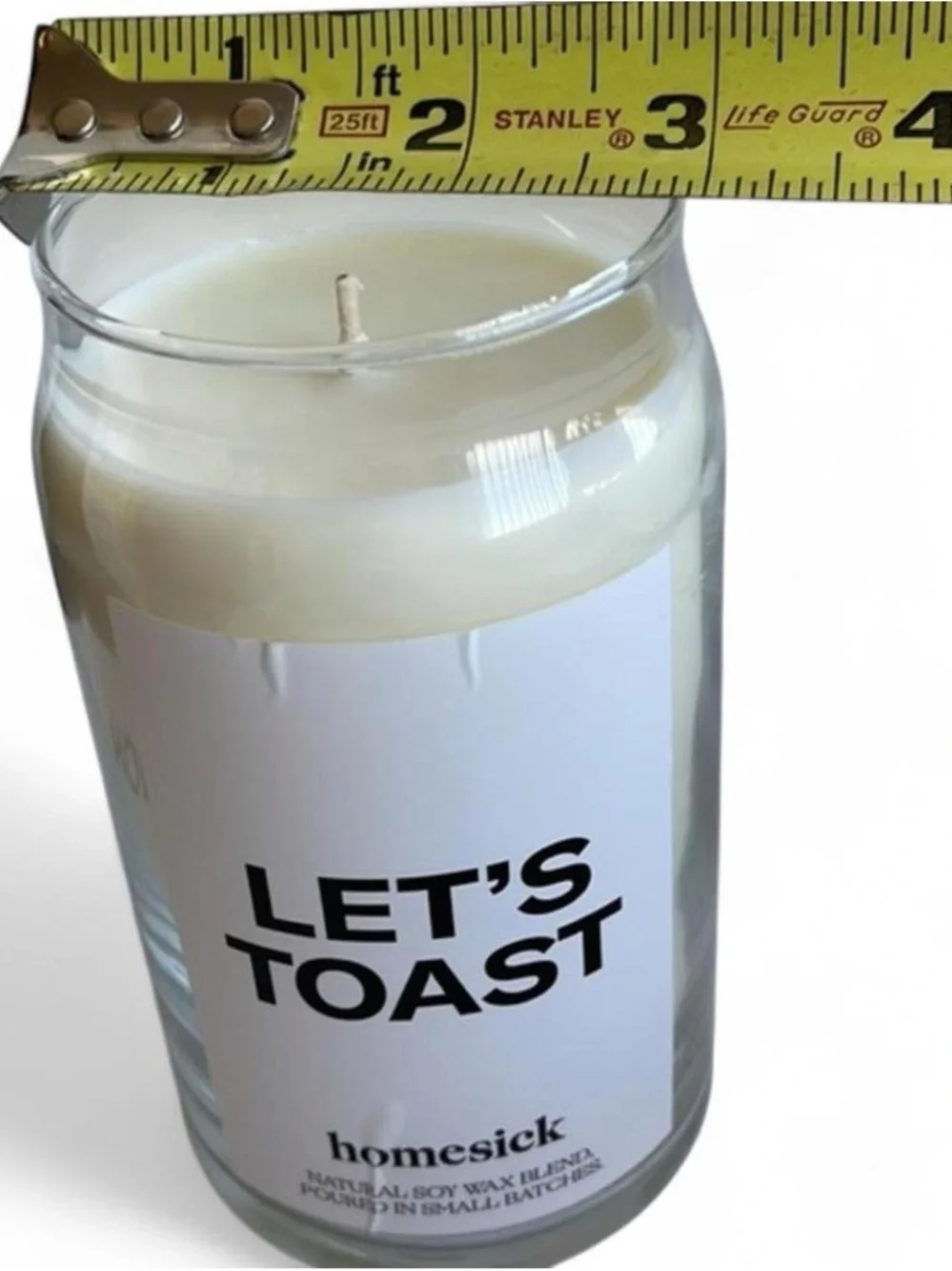 NIB Let’s Toast Homesick Scented Candle